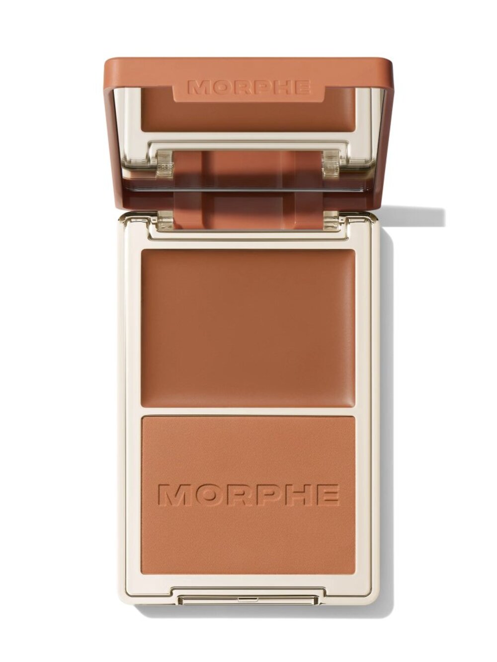 New Morphe Cheek Thrills Bronze & Tone Bronzer Duo - Tulum Trip - Medium Tan